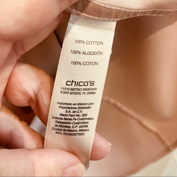 *Last month* Chico’s button down shirt - Picture 9 of 11